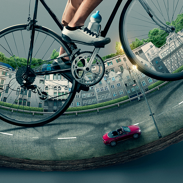 Adobe Portfolio featherwax Bike tires road wheel hamster wheel struggle
