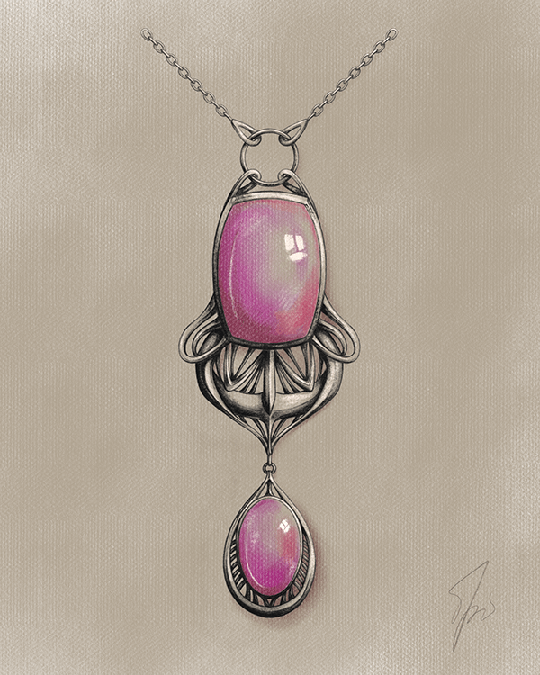 Jewelry sketching