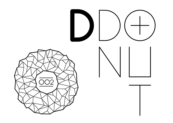 D-Donut the decoration system wall decoration Produktdesign paper handmade wood glas