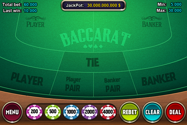Baccarat Game on Behance
