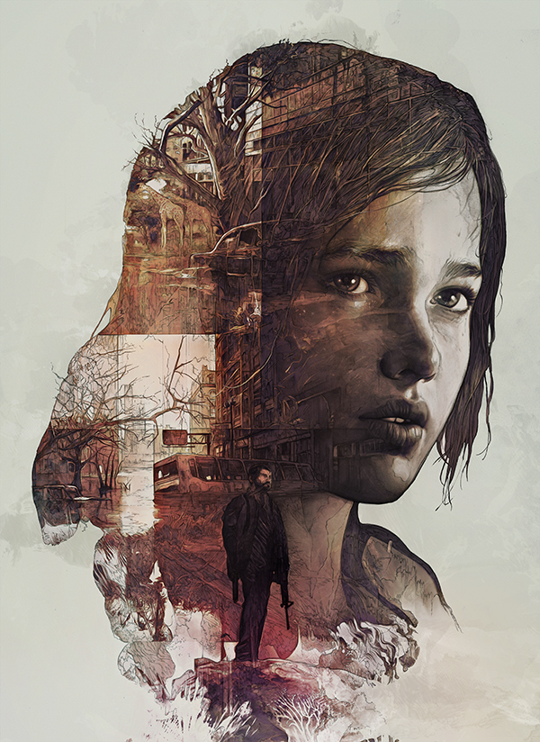 last of us Ellie Jole naughty dog ps3 Domaradzki krzysztof  StudioKxx video game fanart fan  art