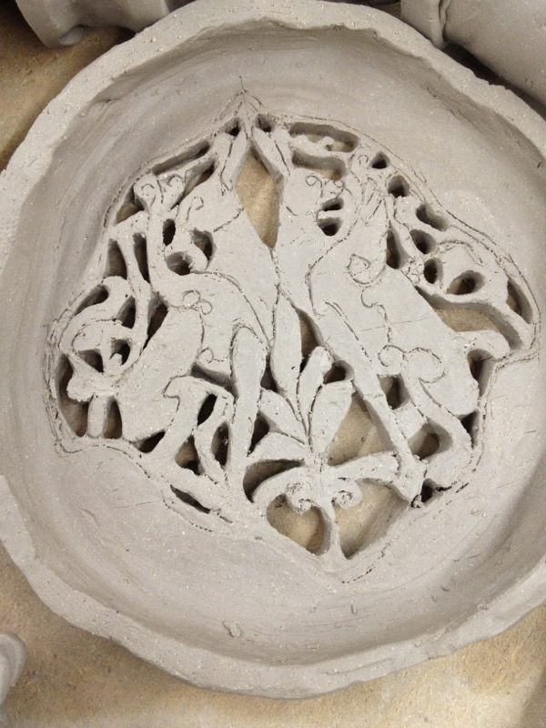 ceramics   Persian Architecture ornamental  ashtray