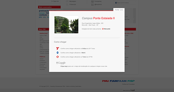 Education  web  FMU site University