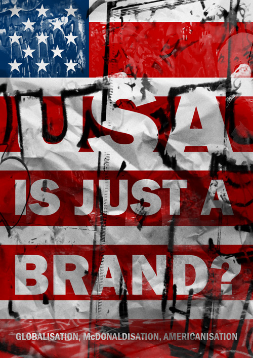 usa political poster capitalism brand flag