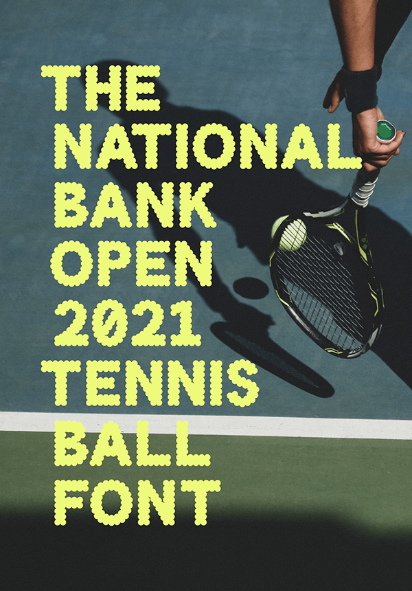 National Bank Open Font
