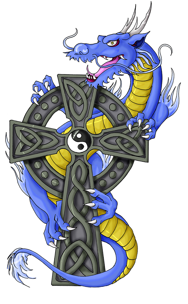 Celtic Dragon Tattoo Design on Behance