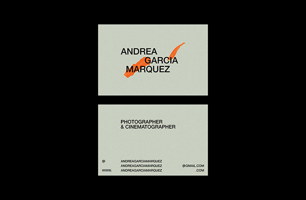 Andrea García Márquez - Visual Identity.