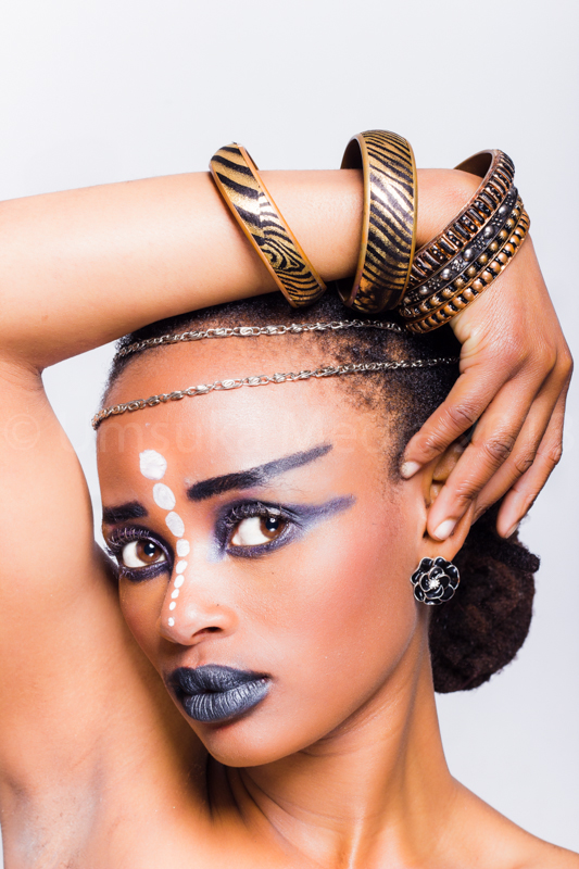 beauty shoot African beauty portrait