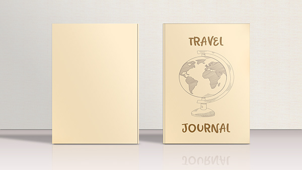 Travel Journal Cover Design