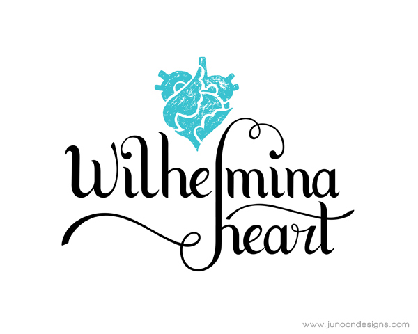 wilhelmina heart heart quirky Logo Design junoon designs products Barbados