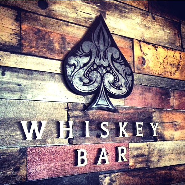 Whiskey bar whiskey bar boise Idaho rustic wood wood work woodworking metal work