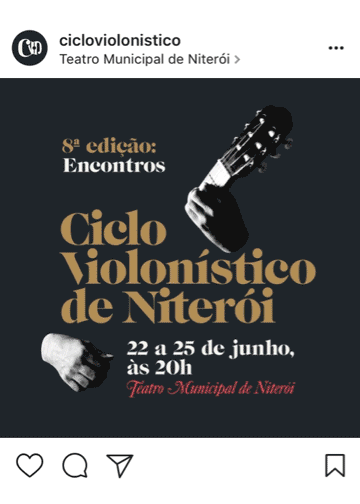 music guitar festival concert Classical poster Caslon lubalin editorial