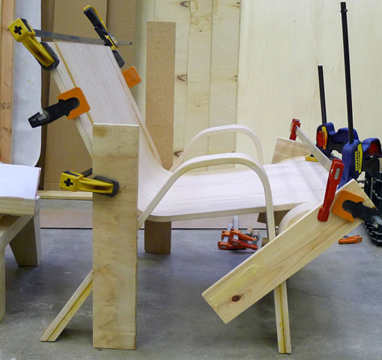 furniture  chair  plywood Ply wood alejandro  palandjoglou  stanford