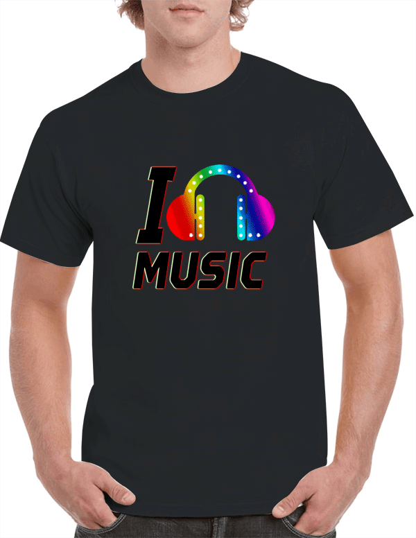 programmable t-shirt Washable Digital Tshirt Touch Enabled Programmable LED T-shirt Equalizer T shirts sound activated light Buy Customized T-shirts online in India Scrolling LED Programmable Message T-Shirt