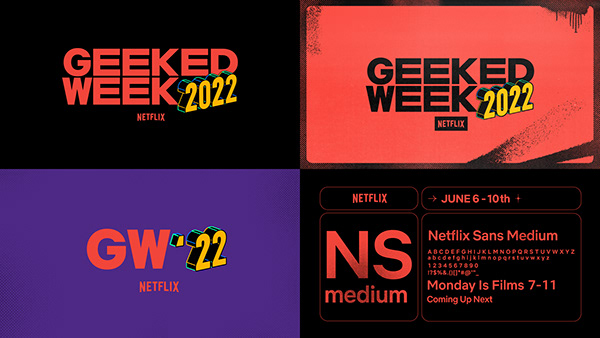 Netflix Geeked Week 2022 / Graphic Pack