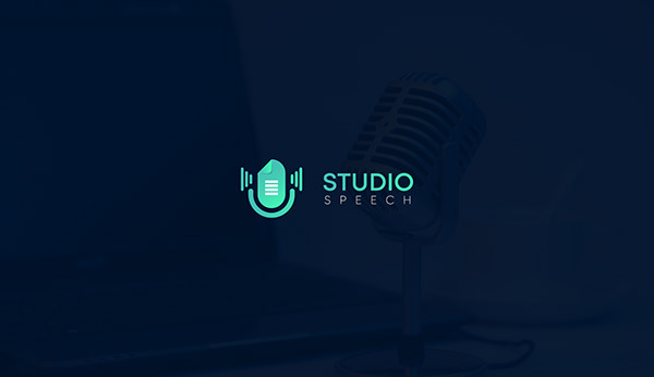 Studio Speech modern logo brand design | 2023 -2024