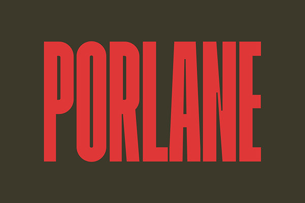 Porlane Typeface