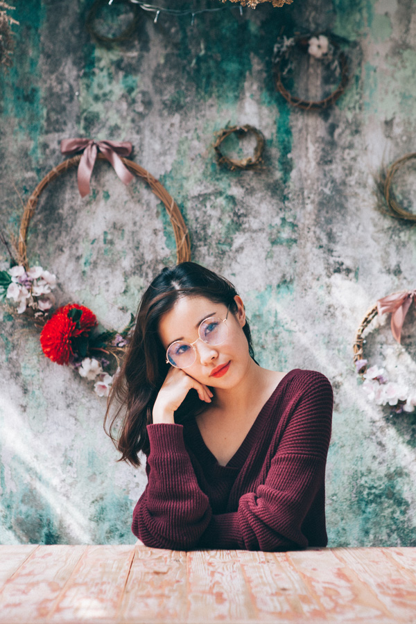 Adobe Portfolio japanese korean pretty girls photoshoot lightroom model modelling