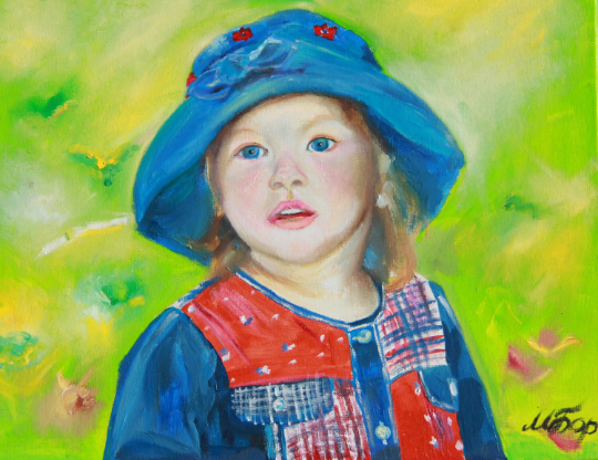 human face portrait Oil Painting canvas painting   portraits people children kids