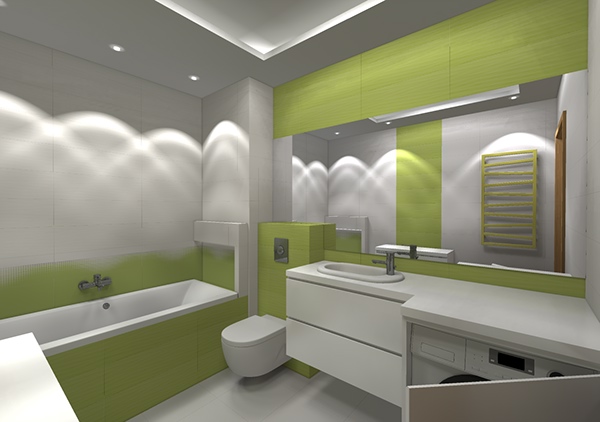 Interior design projekt wnętrz aranżacja łazienka bathroom