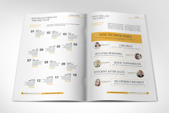 business Plan Business plan template newsletter ideas magazines print a4 entrepreneur