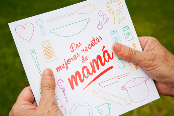 Mama mom recetario libro cocina cook cooking regalo gift interactivo DIY Receta recipe esamtz mexicali mexico baja california dia de madres mothers day book