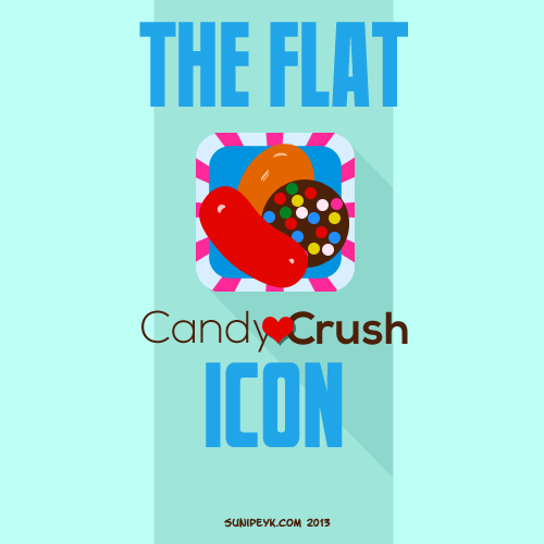 Icon CANDY CRUSH flat