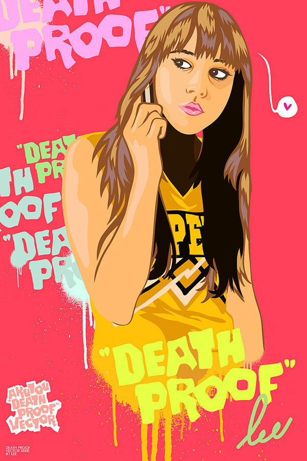 death proof quentin tarantino grindhouse vector akutou planet terror pulp fiction