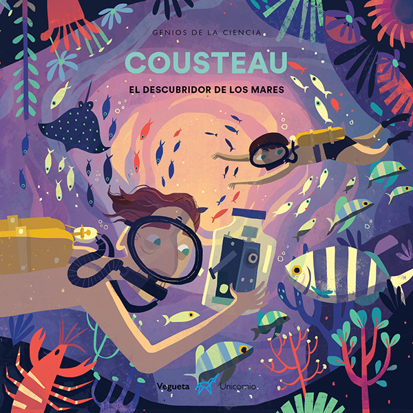 Cousteau - Picture Book Illustrations