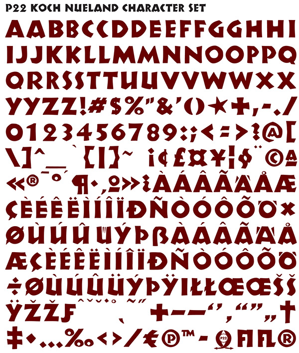 type font expressionist rudolf koch