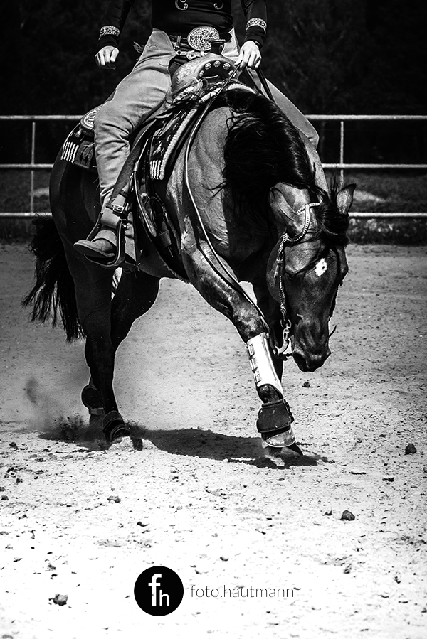 horse reining black and white cowboy riding sliding stop equine western sports western riding american quarter horse equine photography aqha nrha Horse Photography High Contrast