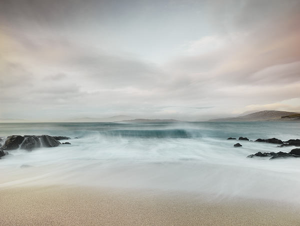 Landscape isle of harris seascape tranquil hebrides scotland