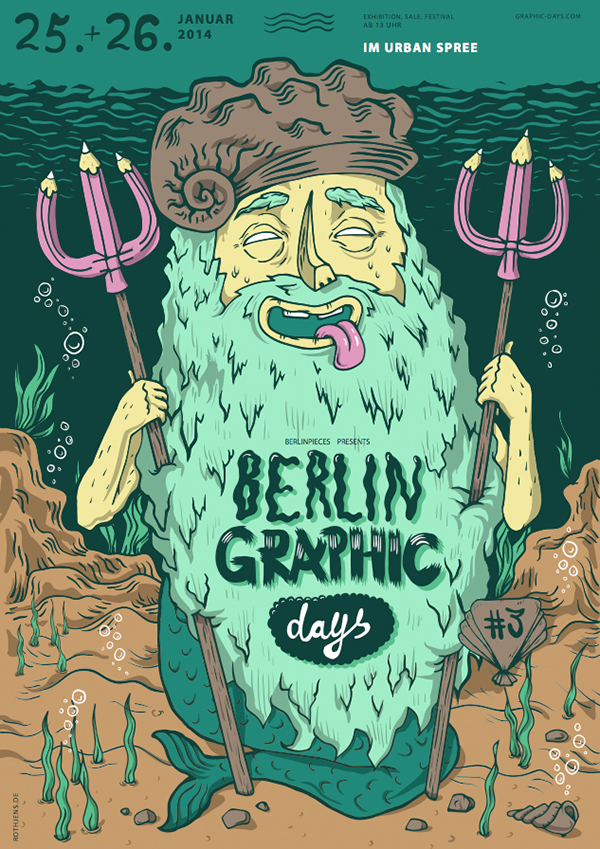 poster neptun underwater Event Messe berlin jens roth