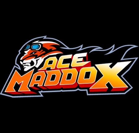 ace maddox vector Icon identity logo Gaming flying tigers air combat design legando