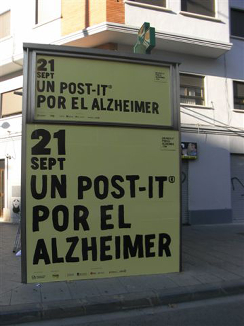 Alzheimer graphic brand