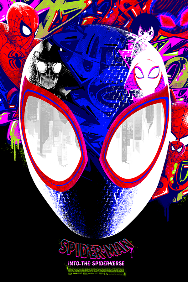 Image result for into the spider verse poster