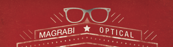 #magrabi #typography #vintage #retro #optical #glasses #lensses