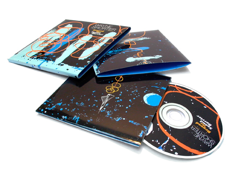 Adobe Portfolio CD packaging Wayne Shorter jazz Blue Note