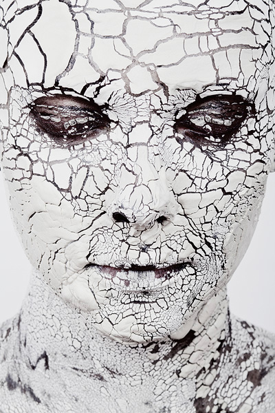 Psychiatry latex paint pigment clay mud cracked skin borderline personality disorder daniel regan