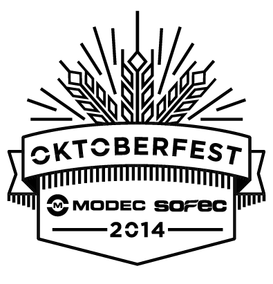 logo oktoberfest beer Label mark linear geometric wheat festival woreman