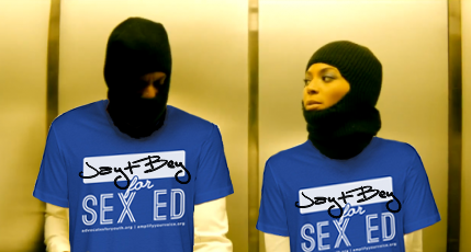 t-shirt Write-in advocacy sex ed