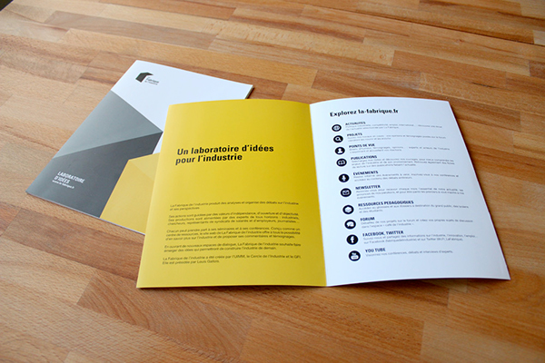 "La Fabrique" : Institutional brochure