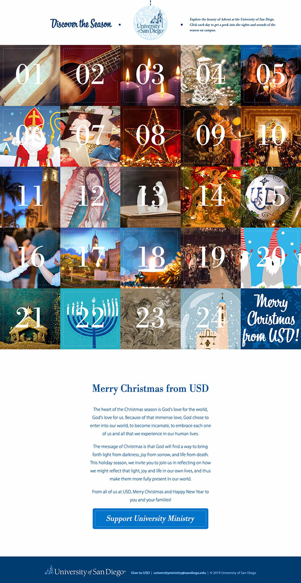 University of San Diego on Behance