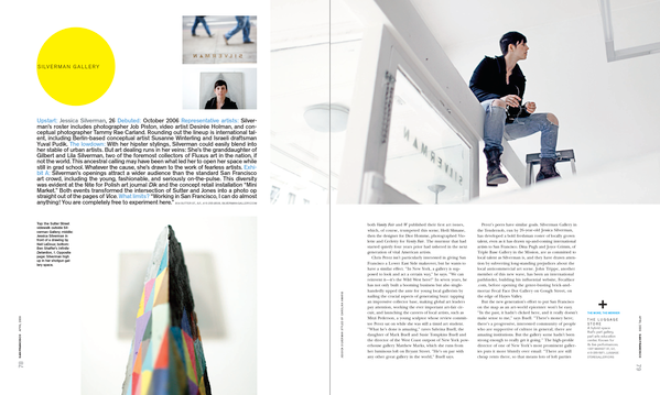 Adobe Portfolio Alejandro Chavetta silvermule San Francisco Magazine James Chiang Magazine design