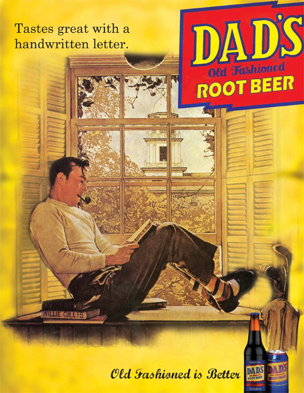 root beer norman rockwell