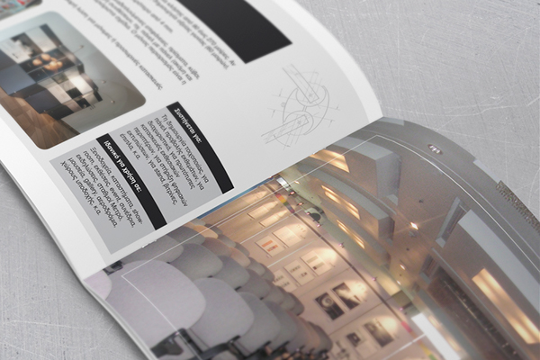 klem  producr catalogue print broshure cover design landscape A4