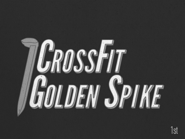 Crossfit golden spike utah aiga Freelance identity Logo Design
