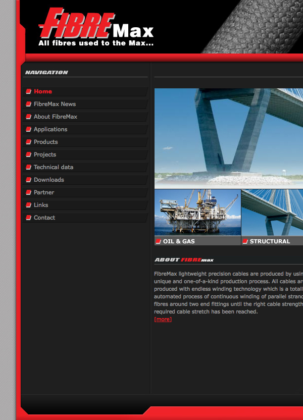 AramidRigging Webdesign HTML css jeroen rijpstra Van der Let & Partners Identity