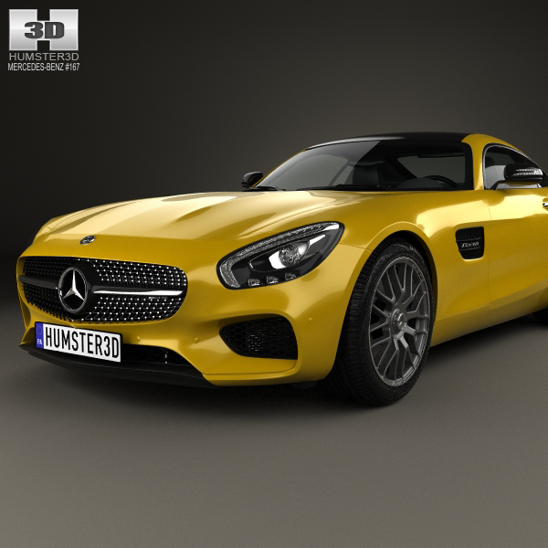 mercedes-benz mercedes Benz AMG sports car car Cars Vehicle 3D 3D model 3d modeling 3ds max 3d studio vray Render