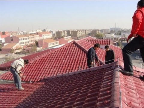 exterior modern plastic pvc pvc roof sheet supplier pvc roofing installation roof Turkey türkiye قرميد rooftop